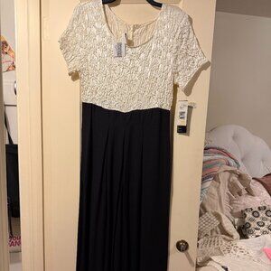 Size 9 Black/White VINTAGE jumpsuit NWT from My Michelle